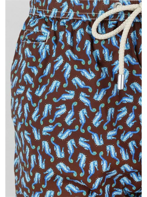 light and stratch swimshort MC2 SAINT BARTH | COMF.LIGHT-02173H18 SEAHORSE DANCE